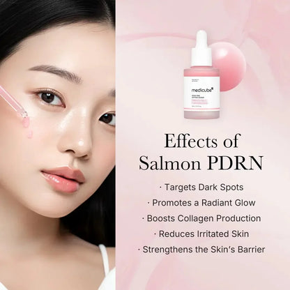 MEDICUBE Collagen PDRN Pink Peptide Serum (30ml) - My Seoul My Skin