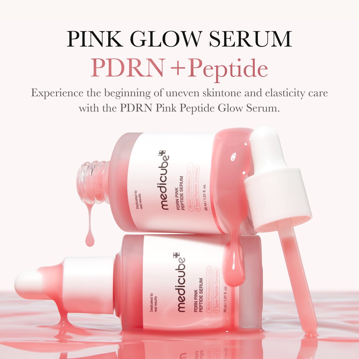 MEDICUBE Collagen PDRN Pink Peptide Serum (30ml)