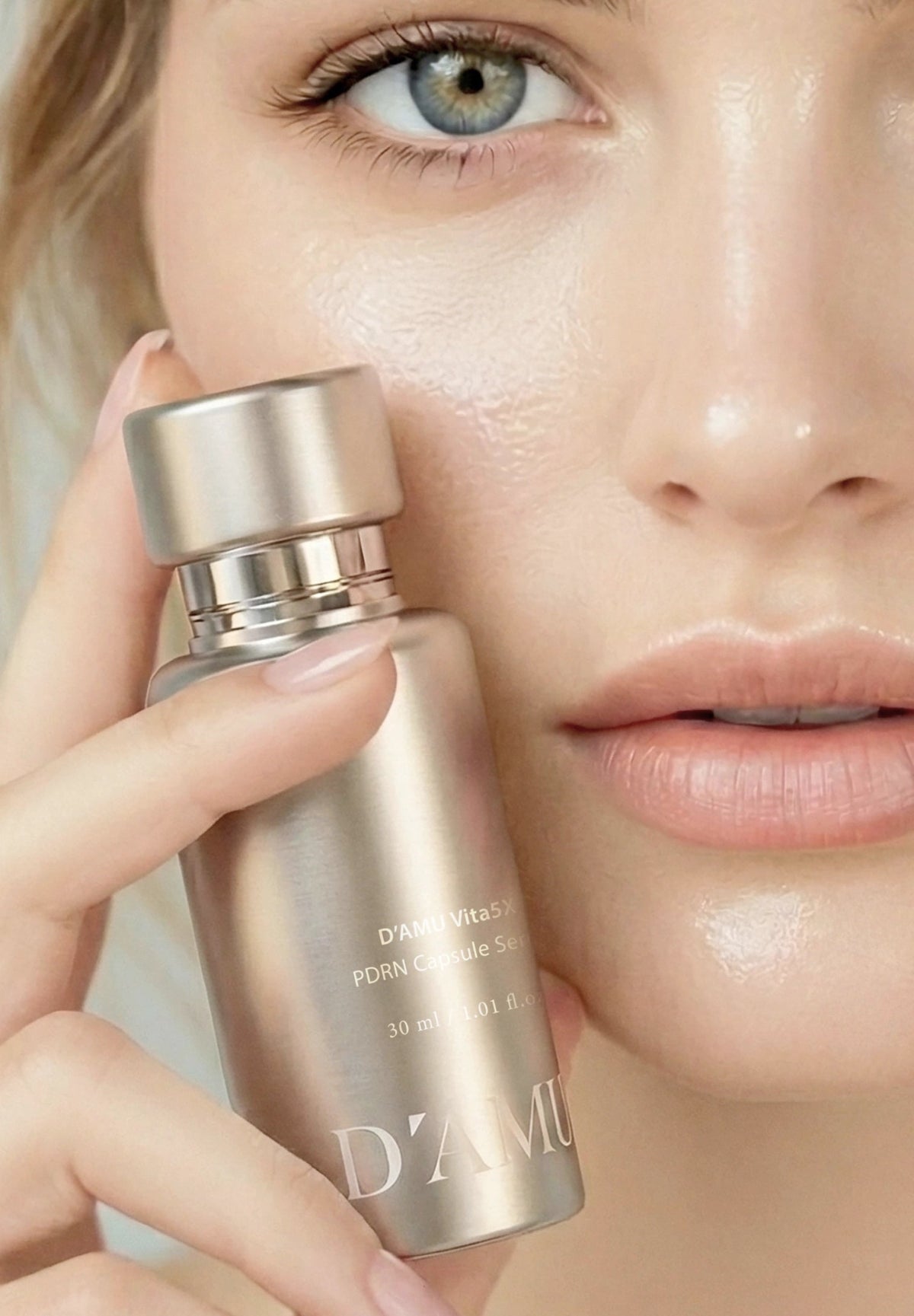 D’AMU Vita5X PDRN Capsule Serum 30ml – Korean Brightening Serum for Glow & Hydration D'AMU