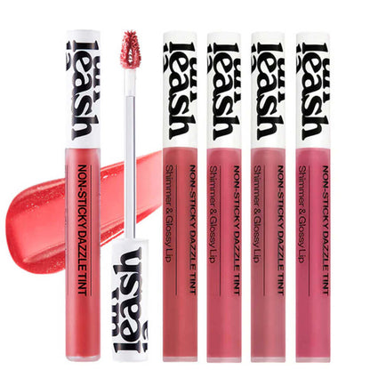 UNLEASHIA Non-Sticky Dazzle Tint – Korean Glitter Lip Tint for Glossy, Juicy Lips My Seoul My Skin