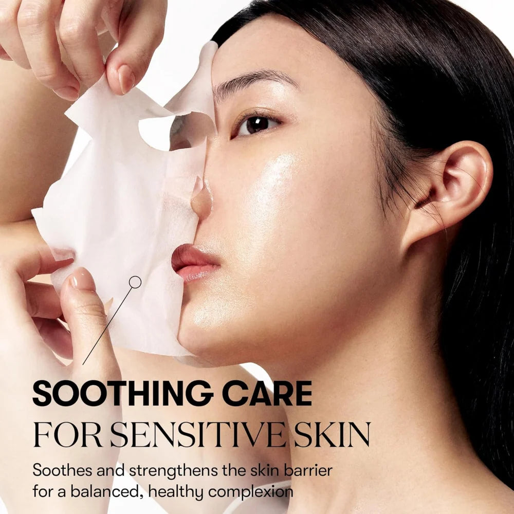 VT Cosmetics Cica Daily Soothing Mask 30 Sheets 350g – Korean Hydrating Face Masks VT COSMETICS