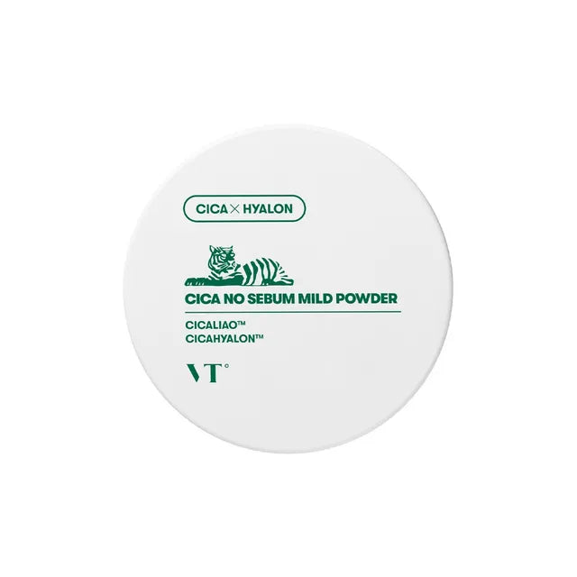 VT Cosmetics Cica No-Sebum Mild Powder 5g – Korean Mattifying Setting Powder VT COSMETICS