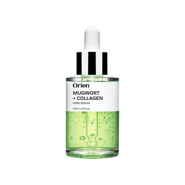 Orien Mugwort Collagen Pore Serum 30ml – Korean Pore Serum for Glass Skin & Texture ORIEN