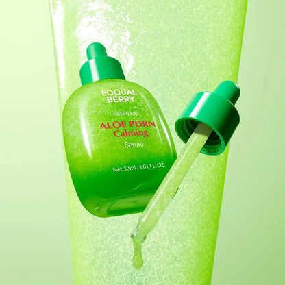 EQQUALBERRY Aloe PDRN Calming Serum – Soothing &amp; Barrier-Strengthening Korean Serum - My Seoul My Skin