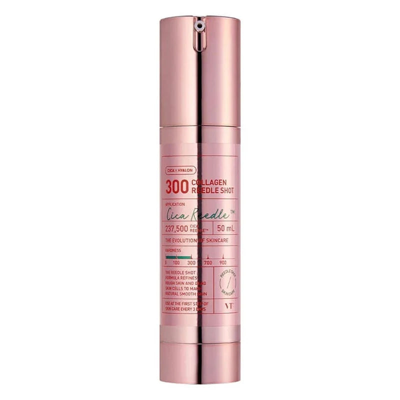 VT Cosmetics Collagen Reedle Shot 300 50ml – Korean Firming & Skin Texture Serum VT COSMETICS