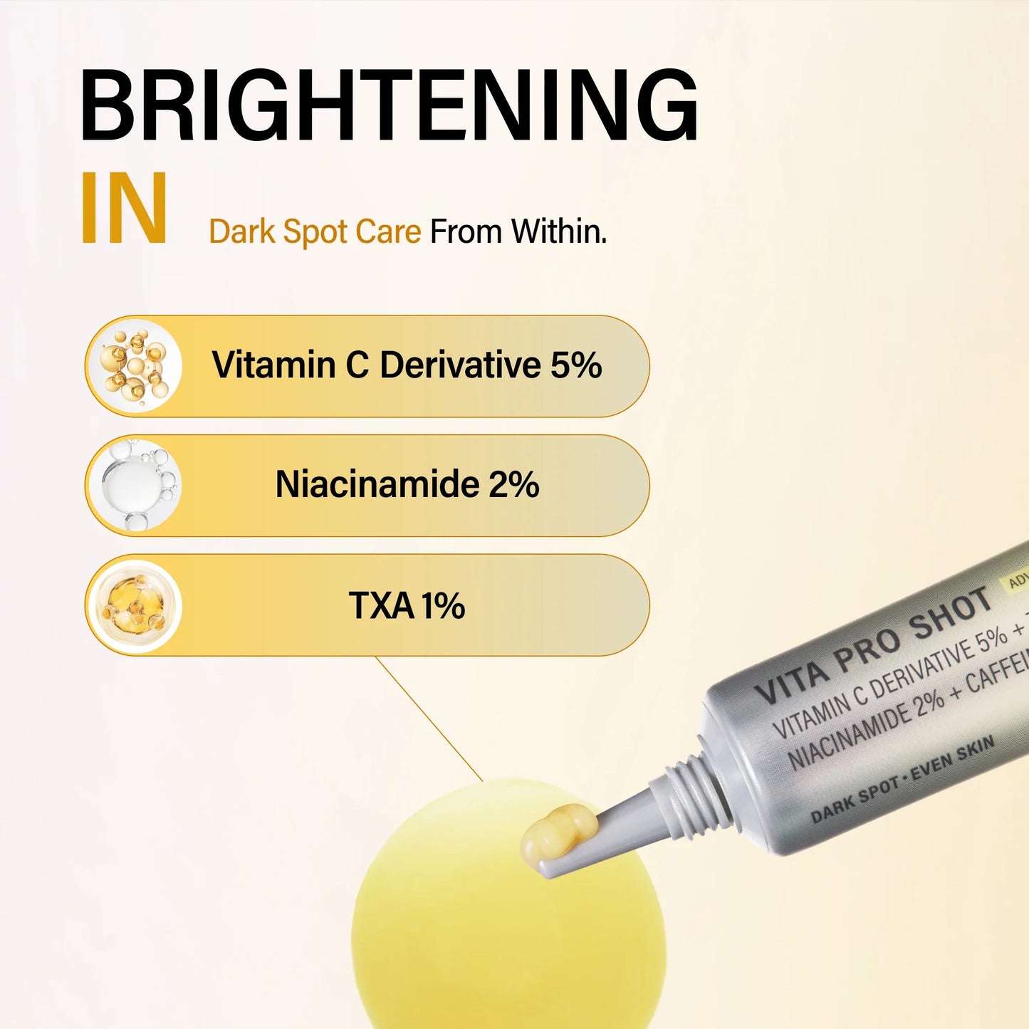 epii Vita Pro Shot 20ml – Korean Vitamin C Serum for Dark Spots, Glow & Uneven Tone epii