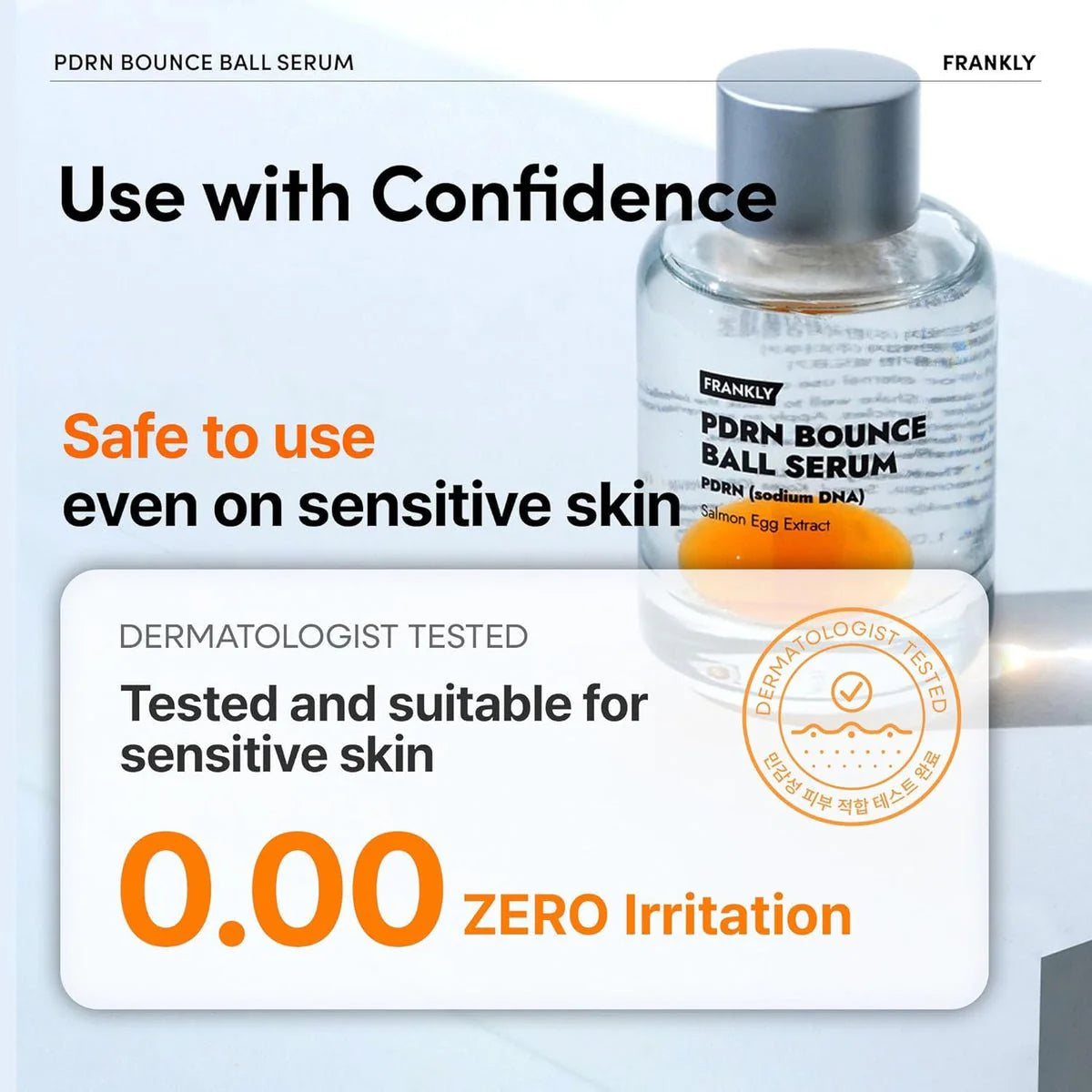 FRANKLY PDRN Bounce Ball Serum – Firming, Repair & Elasticity Boosting Serum 30ml