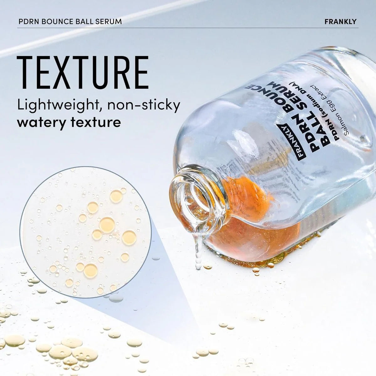 FRANKLY PDRN Bounce Ball Serum – Firming, Repair & Elasticity Boosting Serum 30ml