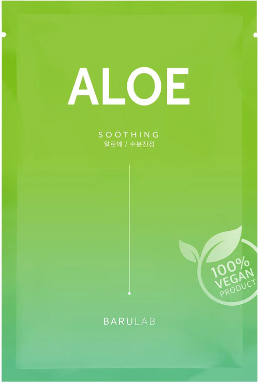 Revitalise & Soothe with BARULAB The Clean Vegan Aloe Mask 23g