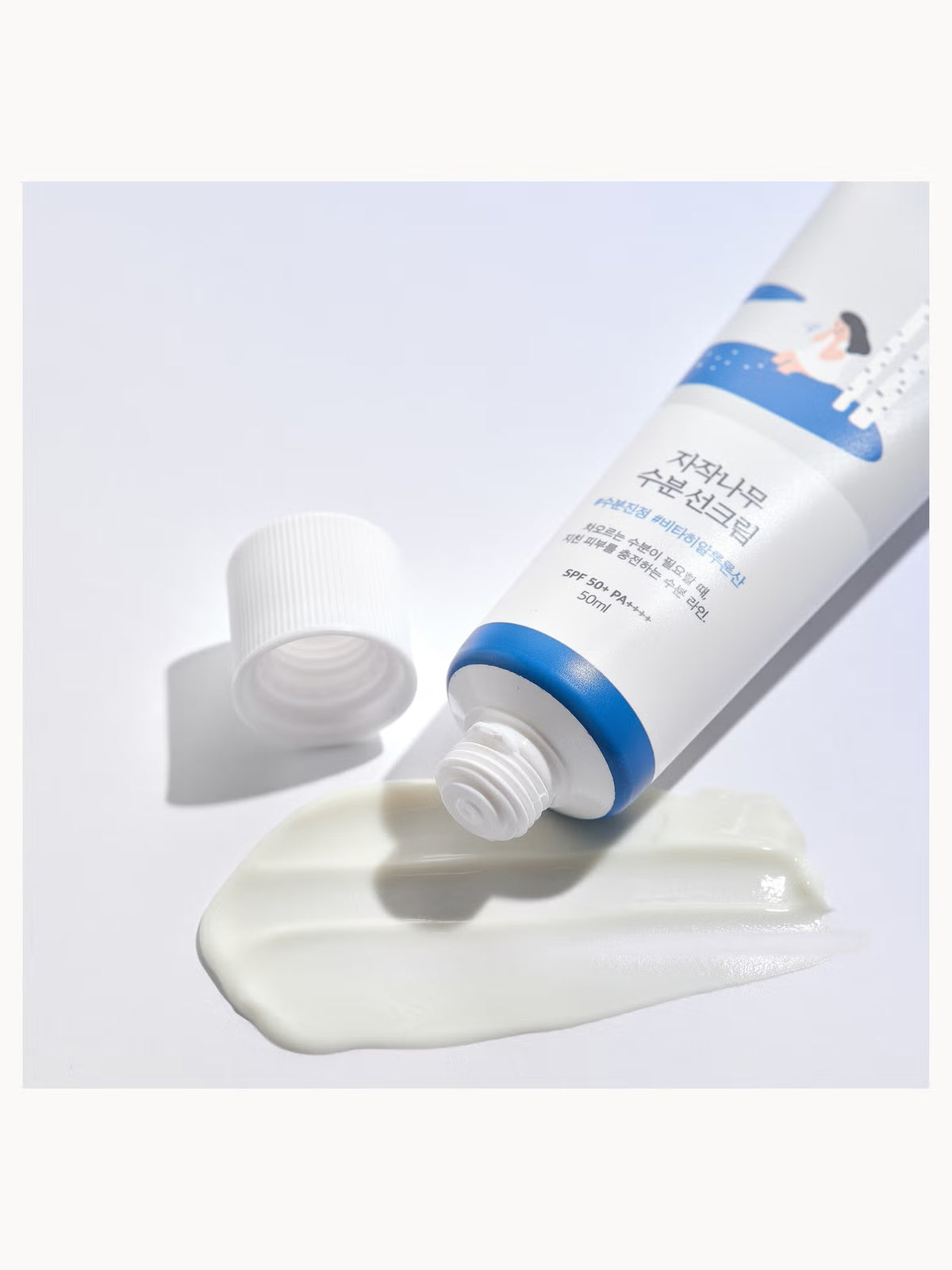 ROUND LAB Birch Juice Sunscreen SPF50+ PA++++ 50ml – Korean Moisturising Sun Cream