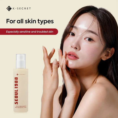 KSECRET SEOUL 1988 ESSENCE : SNAIL MUCIN 97% + RICE 100ML - My Seoul My Skin