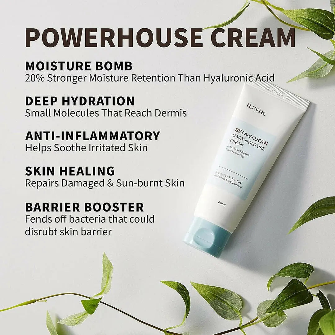 iUNIK Beta Glucan Daily Moisture Cream 60ml IUNIK