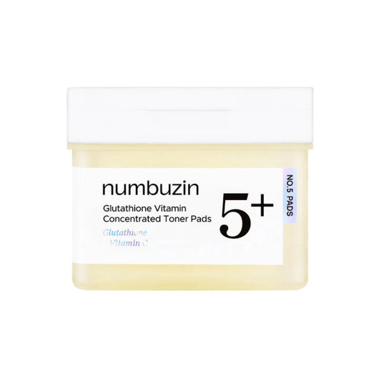 NUMBUZIN No.5+ Vitamin-Niacinamide Concentrated Pads 70 Pads – Korean Brightening Toner Pads NUMBUZIN