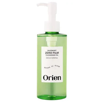 Orien Mugwort Zero Film Cleansing Oil – Gentle Makeup & SPF Removal for Sensitive Skin