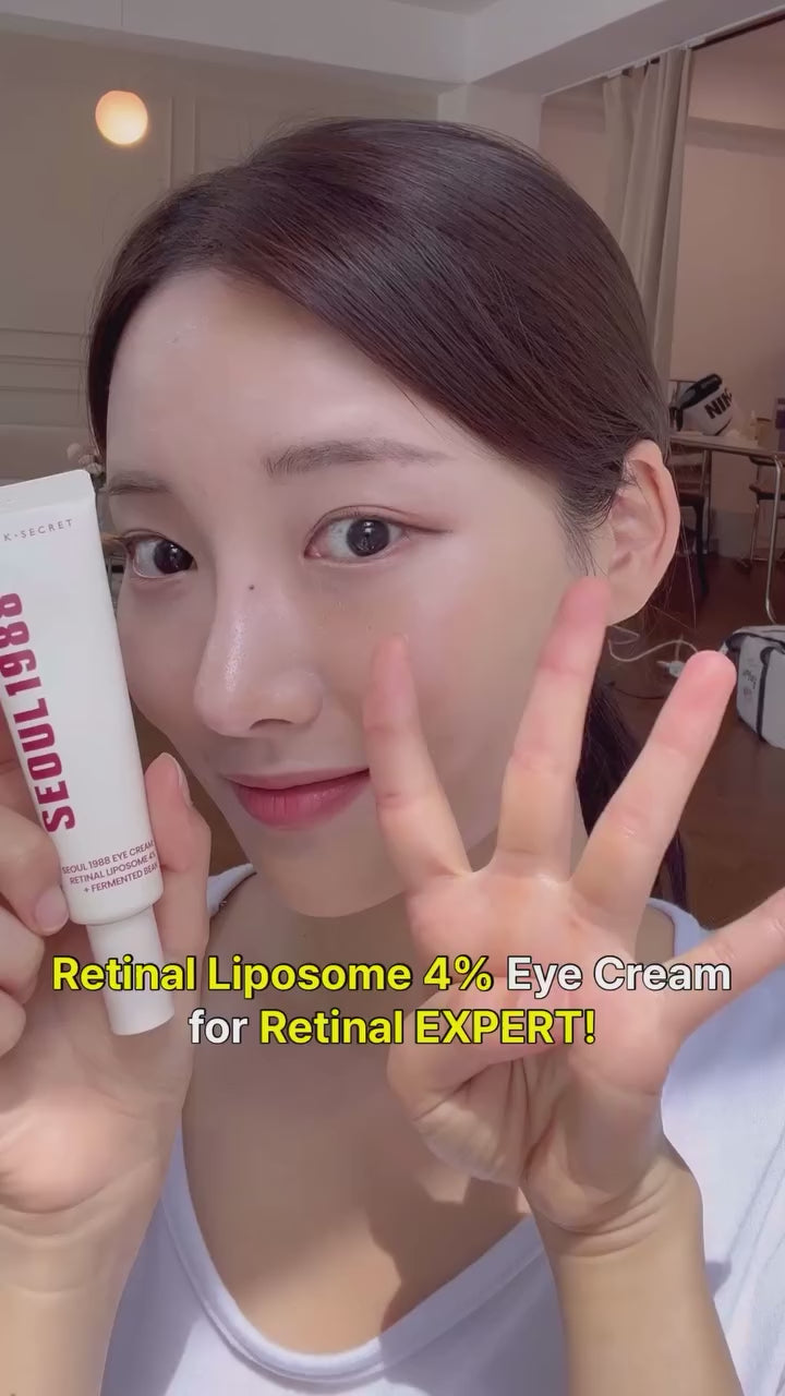 KSECRET SEOUL 1988 Retinal Eye Cream 30ml – Korean Retinal Anti-Ageing Eye Cream