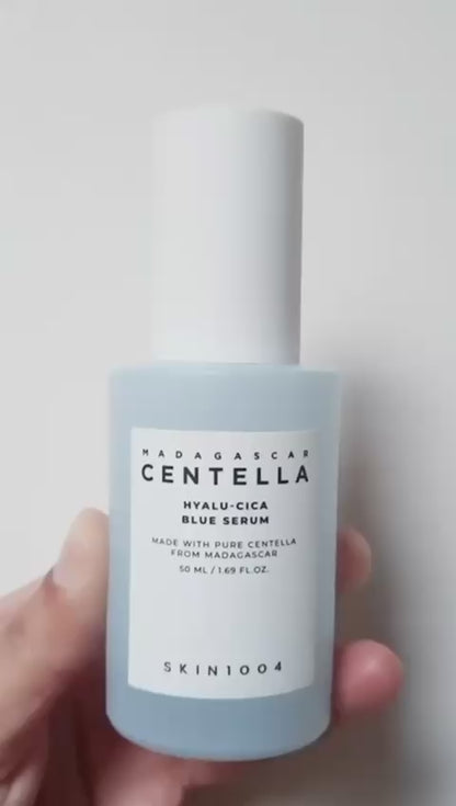 SKIN1004 Madagascar Centella Hyalu-Cica Blue Serum 50ml – Korean Hydrating & Soothing Serum