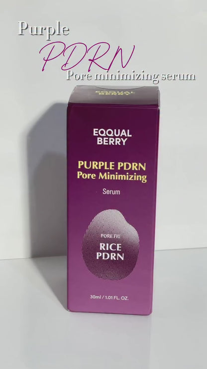 EQQUALBERRY Purple PDRN Pore Minimizing Serum - 30ml