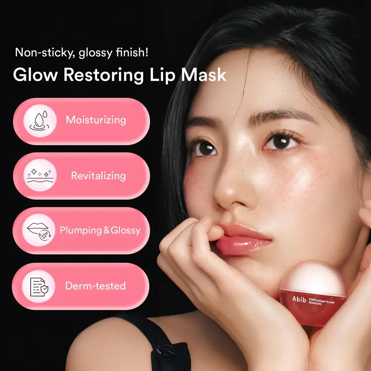 Abib PDRN COLLAGEN LIP MASK GLAZED JELLY 11G - My Seoul My Skin