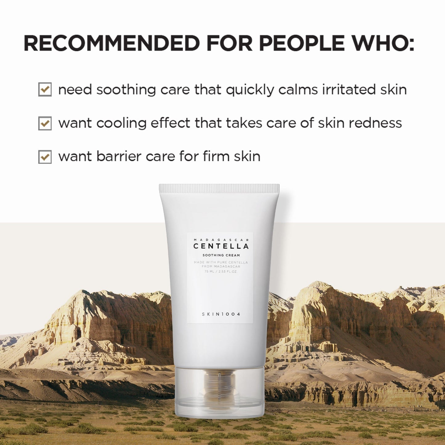 SKIN1004 Centella Soothing Cream (75ml)