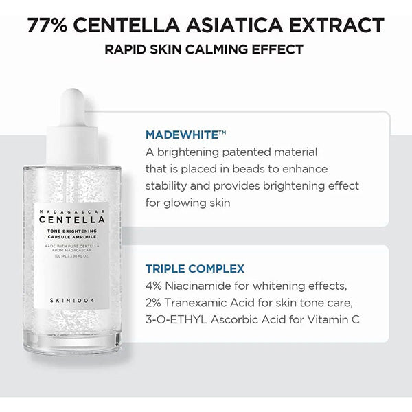SKIN1004 Madagascar Centella Tone Brightening Capsule Ampoule (100ml)