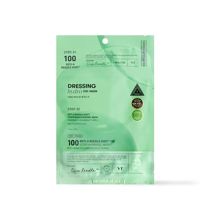 VT COSMETICS Reedle Shot 100 2Step Hydrogel Mask 33g - My Seoul My Skin